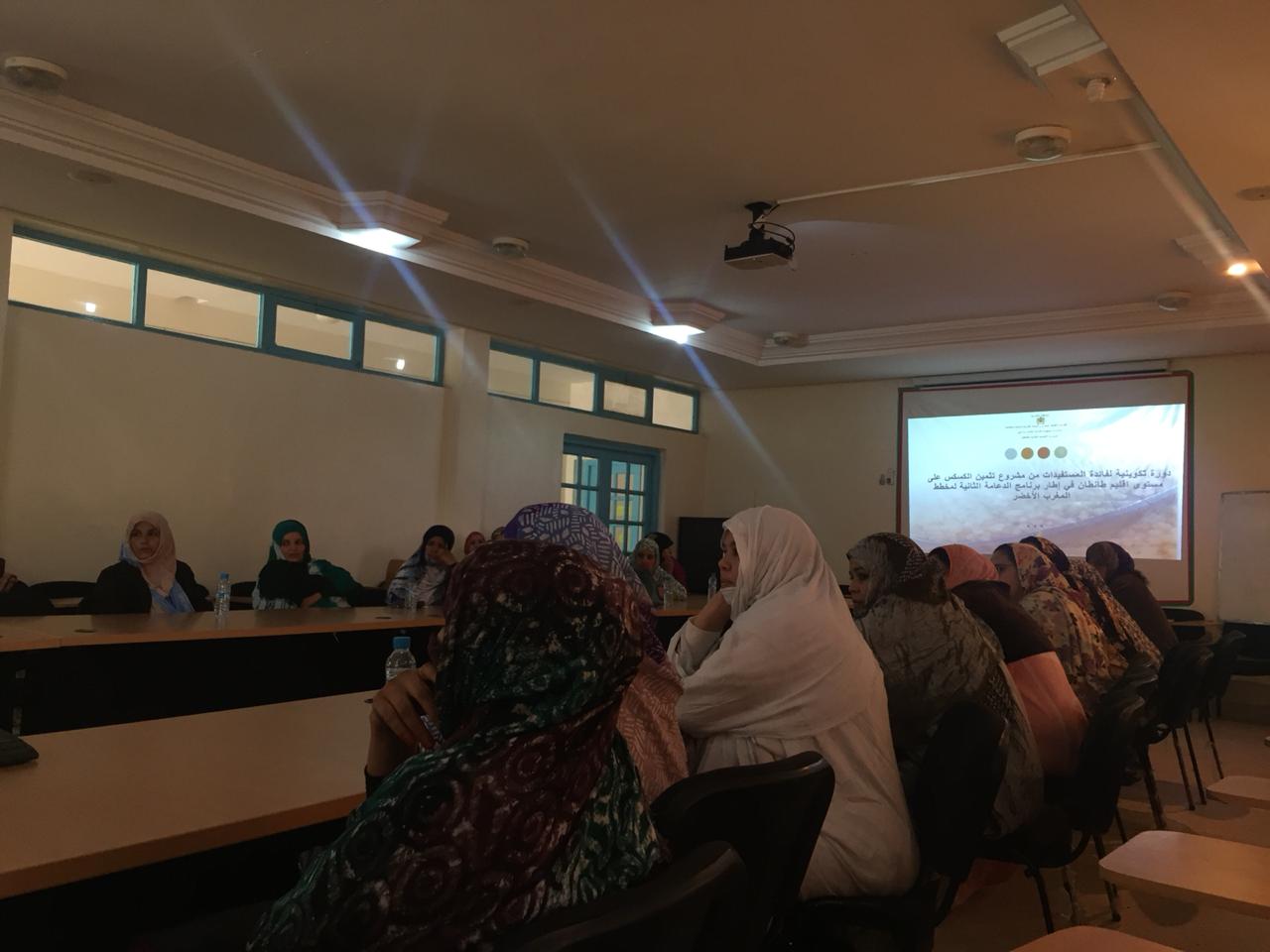 Organisation de deux sessions de formation au profit des bénéficiaires du projet de valorisation du couscous et du projet de développement de l’élevage caprin laitier au niveau de la Province de TanTan, dans le cadre du programme pilier II, Plan Maroc Vert