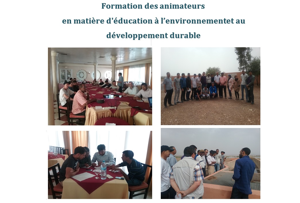 Formation des animateurs en matière d’éducation à l’environnement et au développement durable.